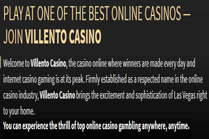 Join Villento UK casino