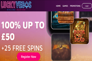 Lucky Vegas UK Casino free spins promo