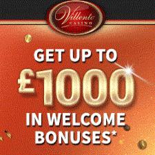 Villento UK Casino: £1000 welcome bonus
